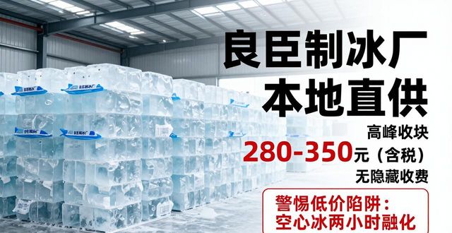 青山降温冰块厂哪家好 良臣制冰本地直供