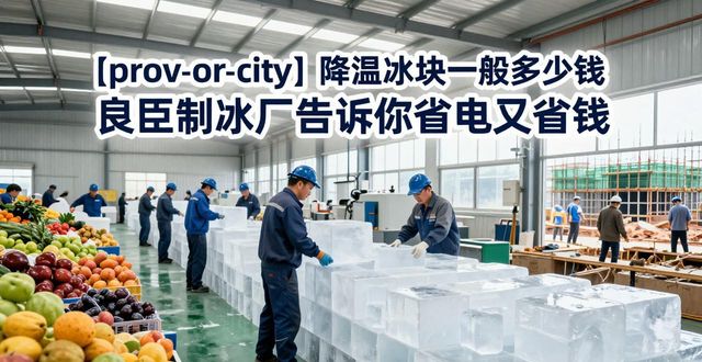青山降温冰块一般多少钱 良臣制冰厂告诉你省电又省钱
